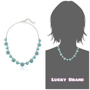 🆕 Lucky Brand turquoise collar necklace